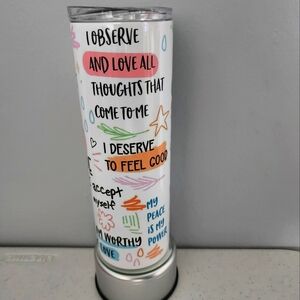 I Am Motivational Tumbler